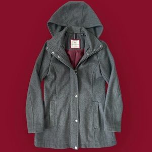 Tommy Hilfiger grey wool coat